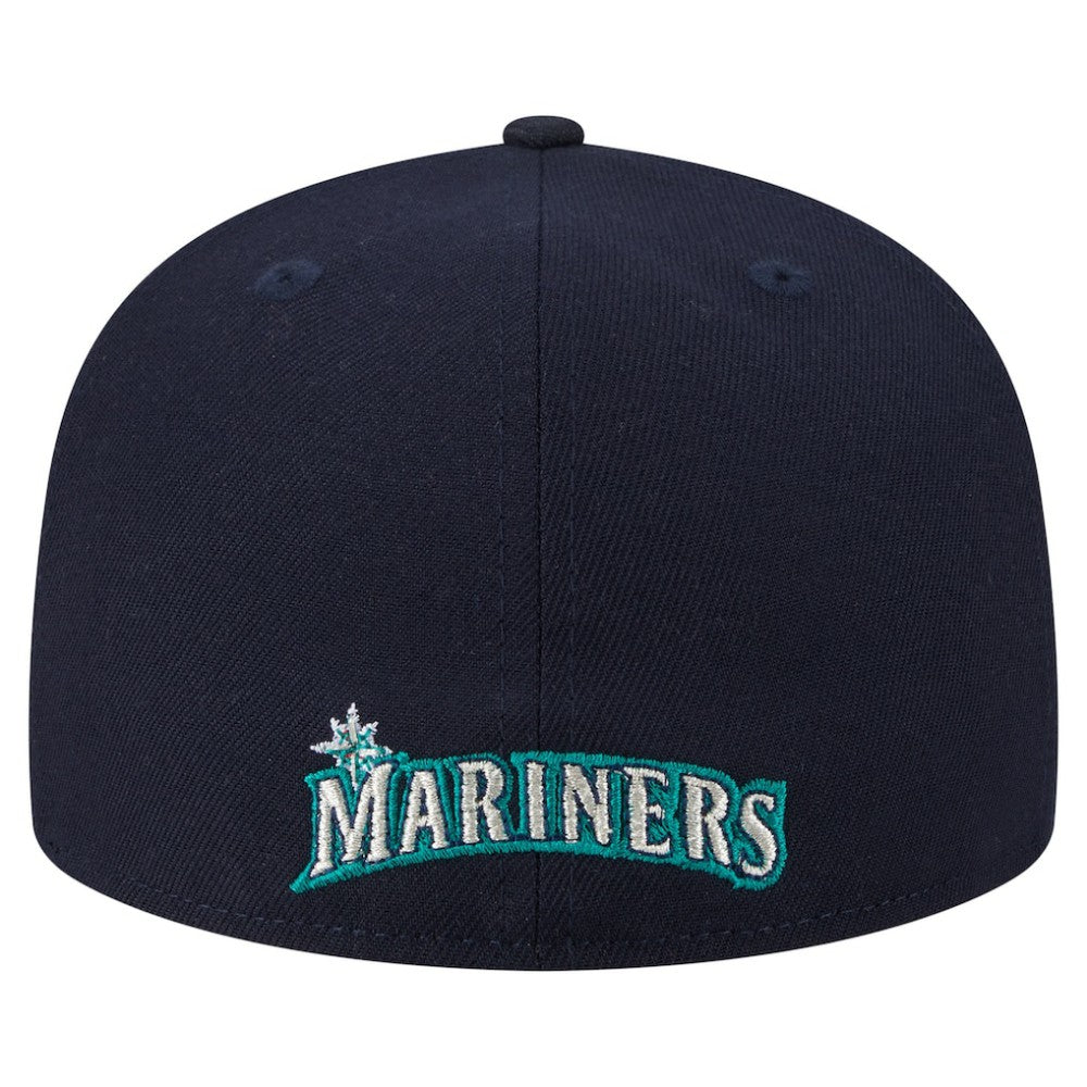 MLB Seattle Mariners New Era Overlap 59FIFTY Fitted Hat