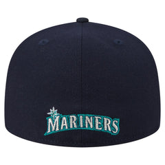 MLB Seattle Mariners New Era Overlap 59FIFTY Fitted Hat