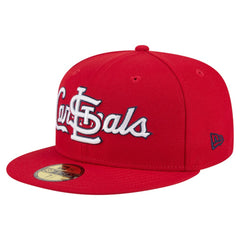 MLB St. Louis Cardinals New Era Overlap 59FIFTY Fitted Hat