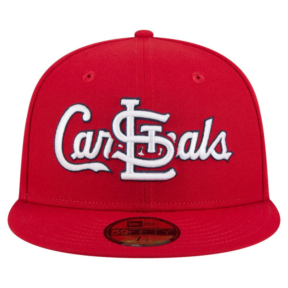 MLB St. Louis Cardinals New Era Overlap 59FIFTY Fitted Hat
