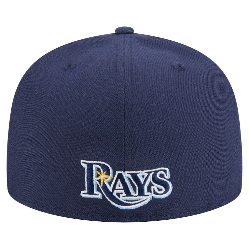 MLB Tampa Bay Rays New Era Overlap 59FIFTY Fitted Hat
