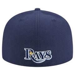 MLB Tampa Bay Rays New Era Overlap 59FIFTY Fitted Hat