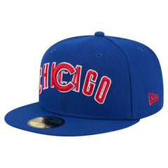MLB Chicago Cubs New Era Overlap 59FIFTY Fitted Hat