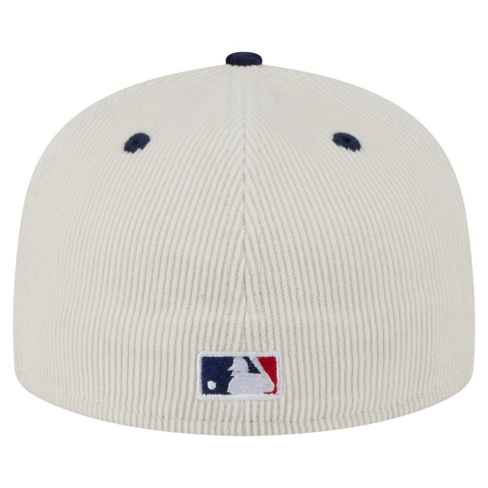 MLB Tampa Bay Rays New Era Two-Tone Corduroy 59FIFTY Fitted Hat