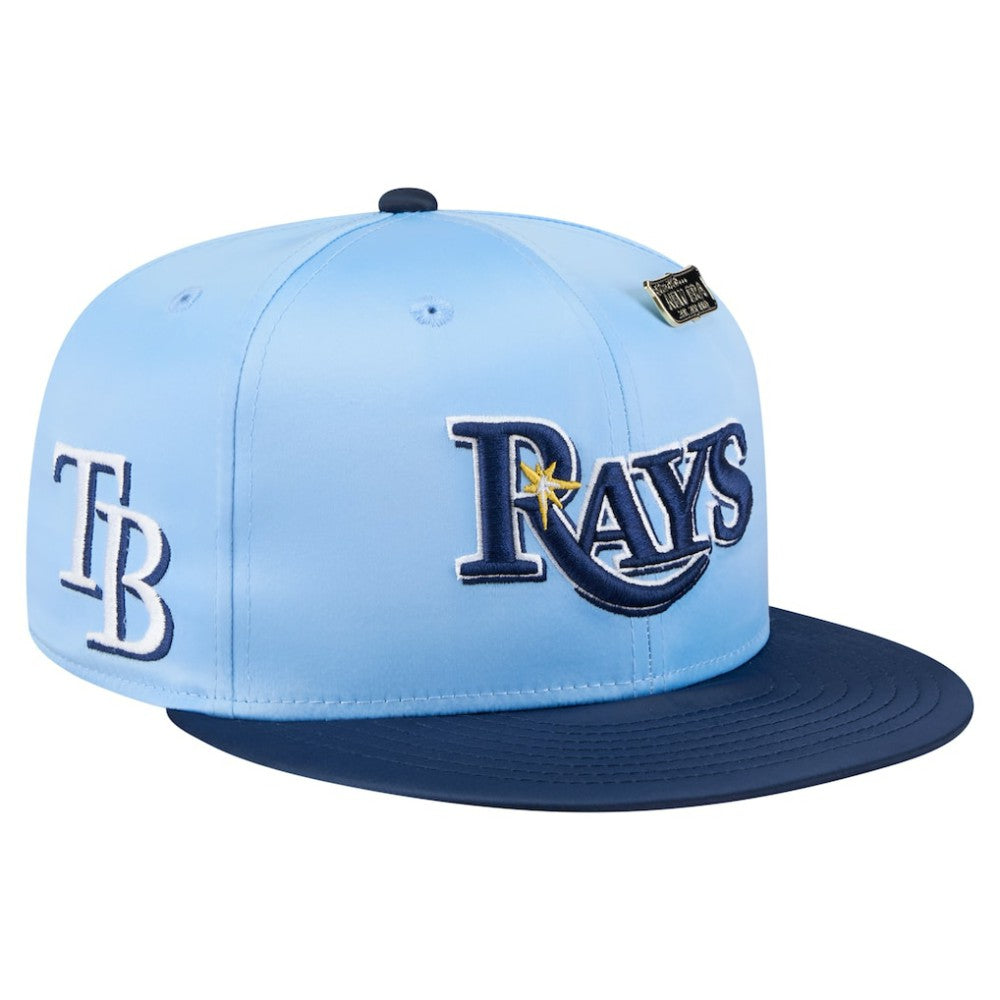MLB Tampa Bay Rays New Era Satin 59FIFTY Fitted Hat