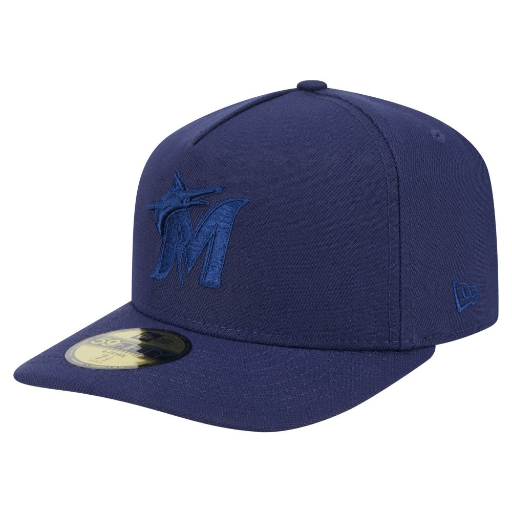 MLB Miami Marlins New Era Color Pack A-Frame 59FIFTY Fitted Hat