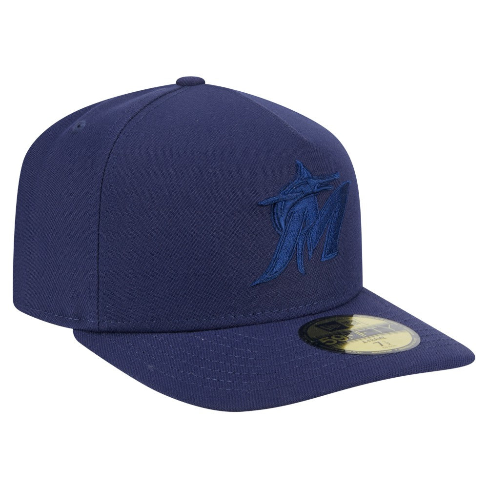 MLB Miami Marlins New Era Color Pack A-Frame 59FIFTY Fitted Hat