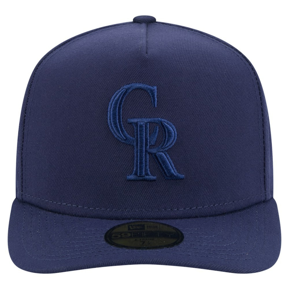 MLB Colorado Rockies New Era Color Pack A-Frame 59FIFTY Fitted Hat
