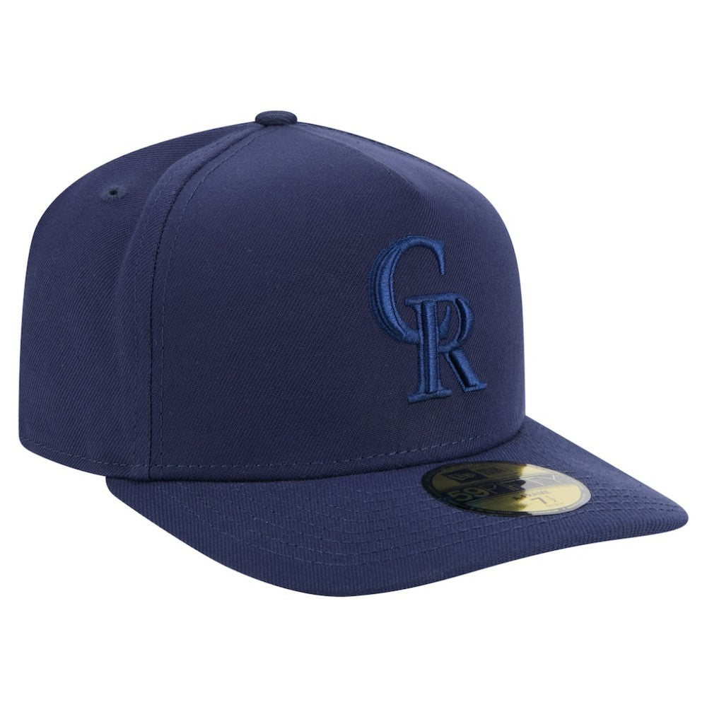 MLB Colorado Rockies New Era Color Pack A-Frame 59FIFTY Fitted Hat