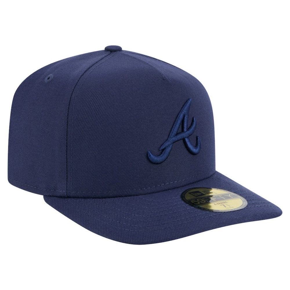 MLB Atlanta Braves New Era Color Pack A-Frame 59FIFTY Fitted Hat