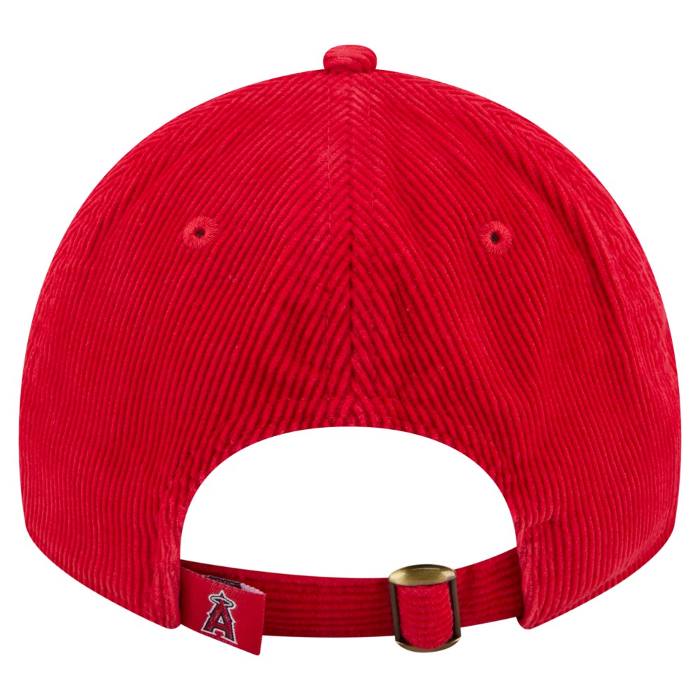 MLB Los Angeles Angels New Era Women's Corduroy 9TWENTY Adjustable Hat