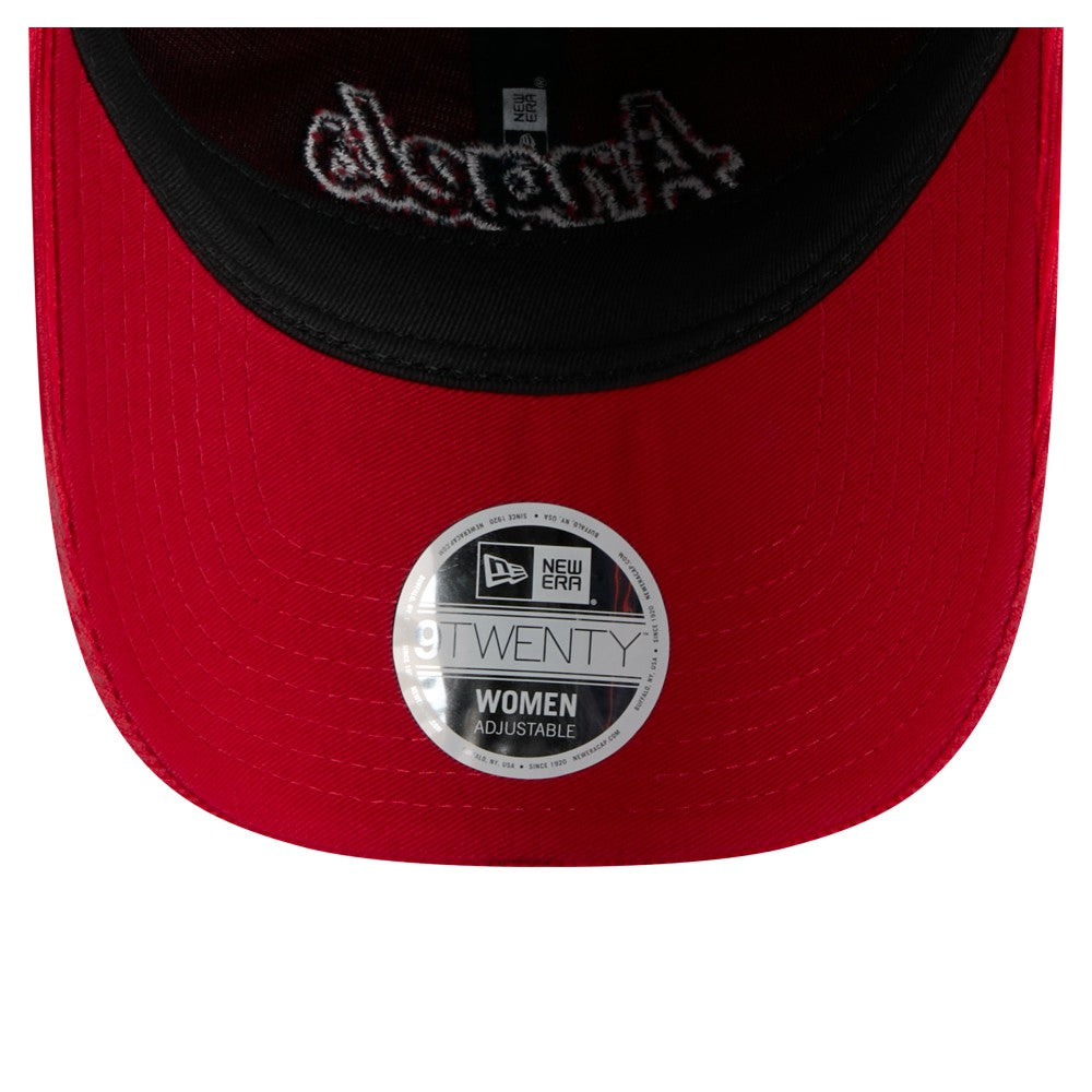 MLB Los Angeles Angels New Era Women's Corduroy 9TWENTY Adjustable Hat