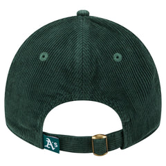 MLB Athletics New Era Women's Corduroy 9TWENTY Adjustable Hat