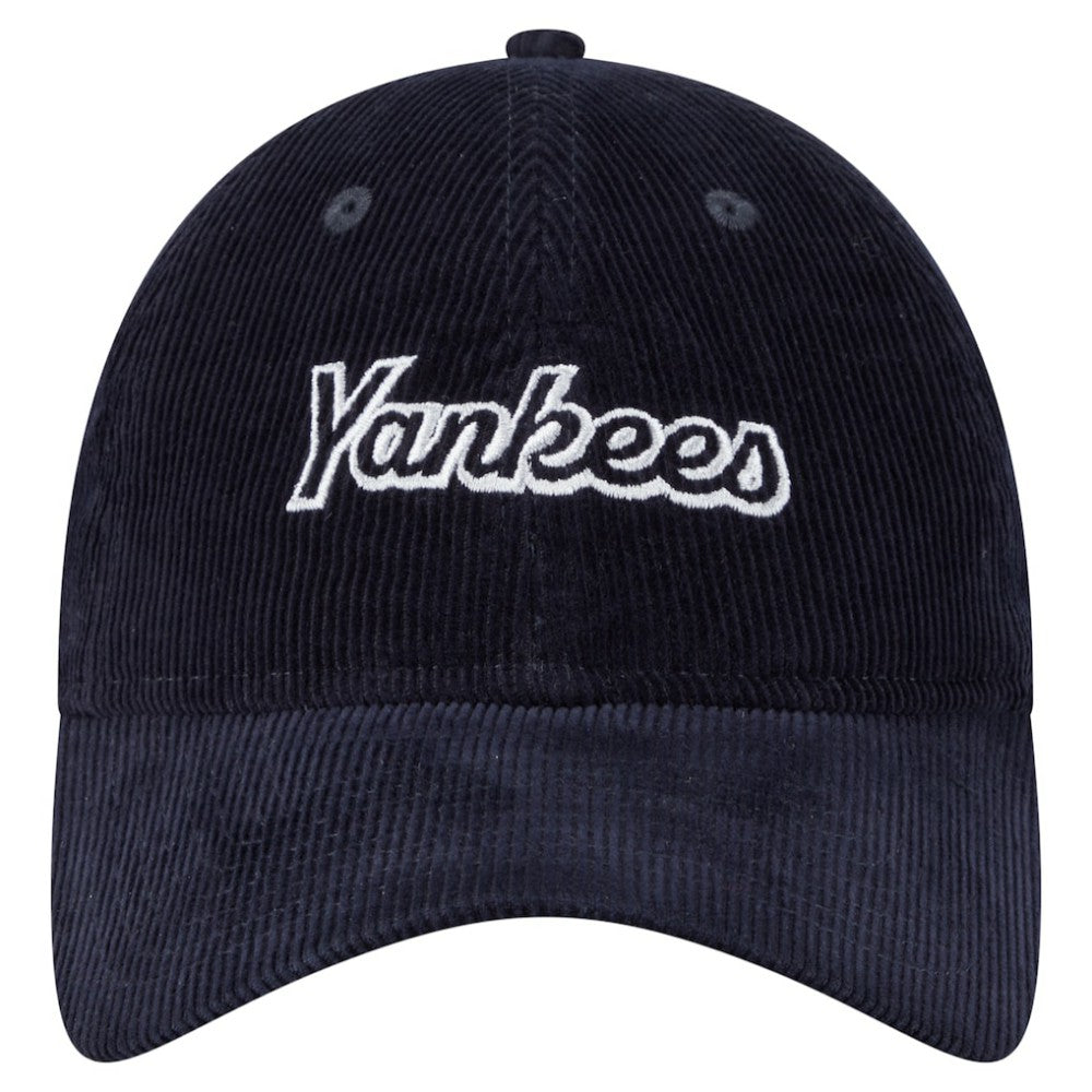 MLB New York Yankees New Era Women's Corduroy 9TWENTY Adjustable Hat