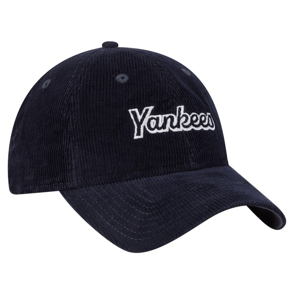 MLB New York Yankees New Era Women's Corduroy 9TWENTY Adjustable Hat