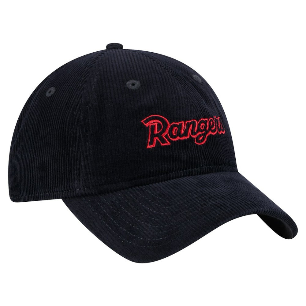 MLB Texas Rangers New Era Women's Corduroy 9TWENTY Adjustable Hat