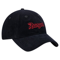 MLB Texas Rangers New Era Women's Corduroy 9TWENTY Adjustable Hat
