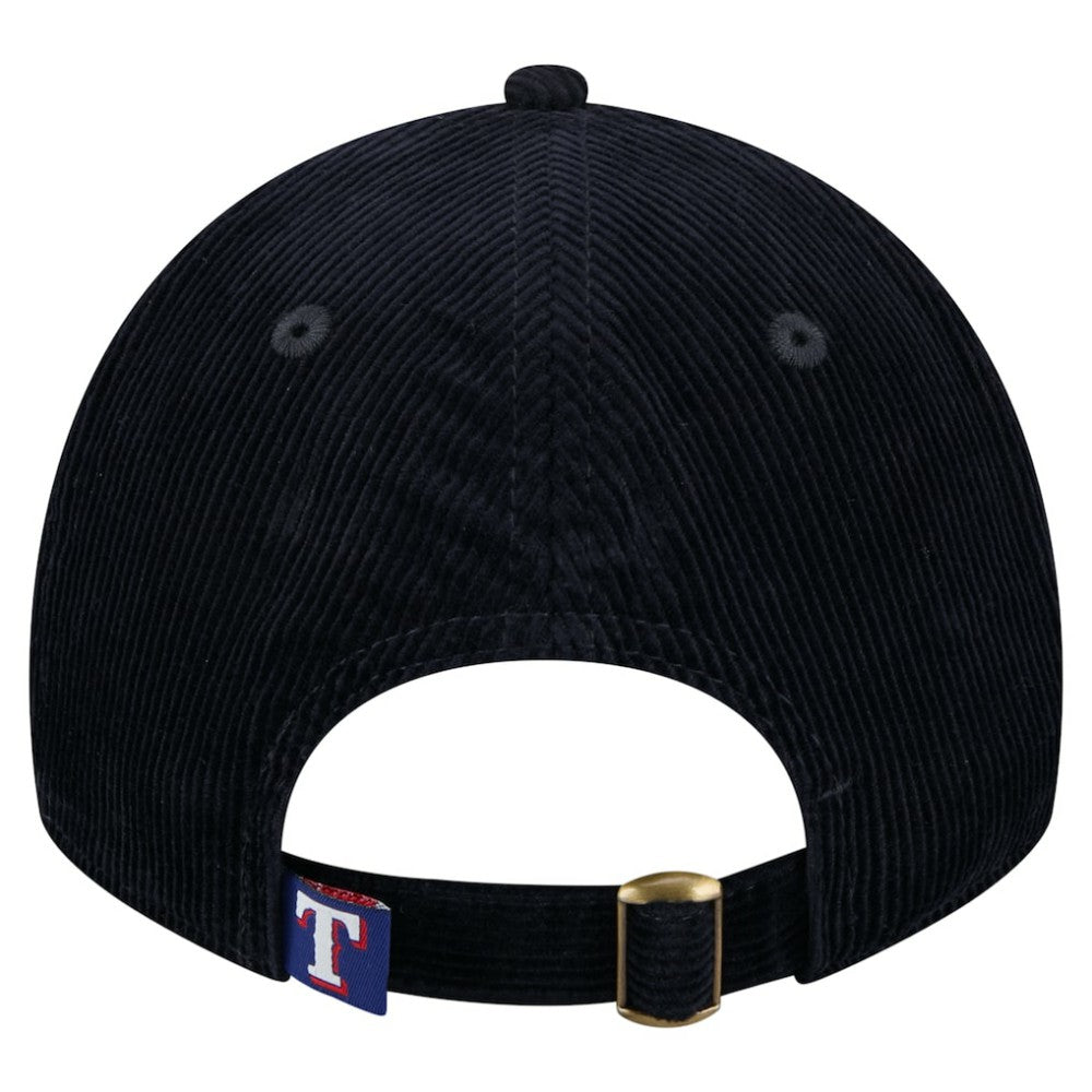MLB Texas Rangers New Era Women's Corduroy 9TWENTY Adjustable Hat