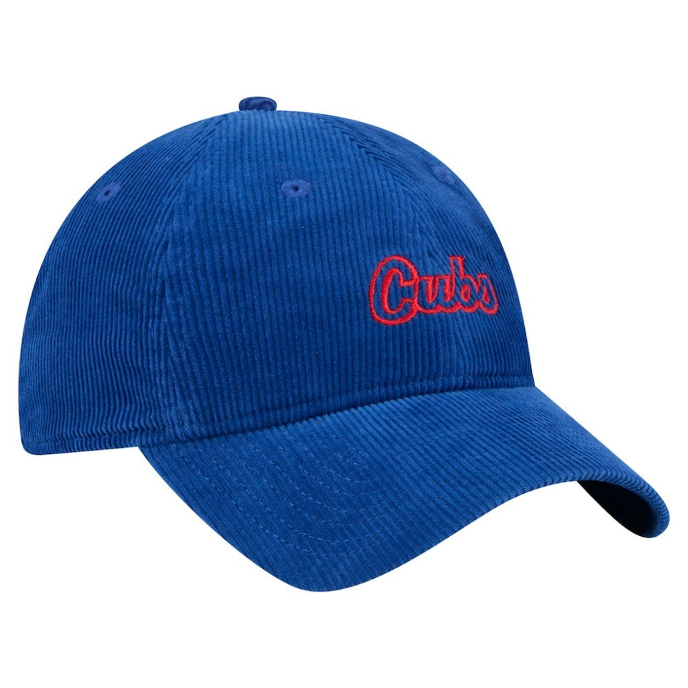 MLB Chicago Cubs New Era Women's Corduroy 9TWENTY Adjustable Hat