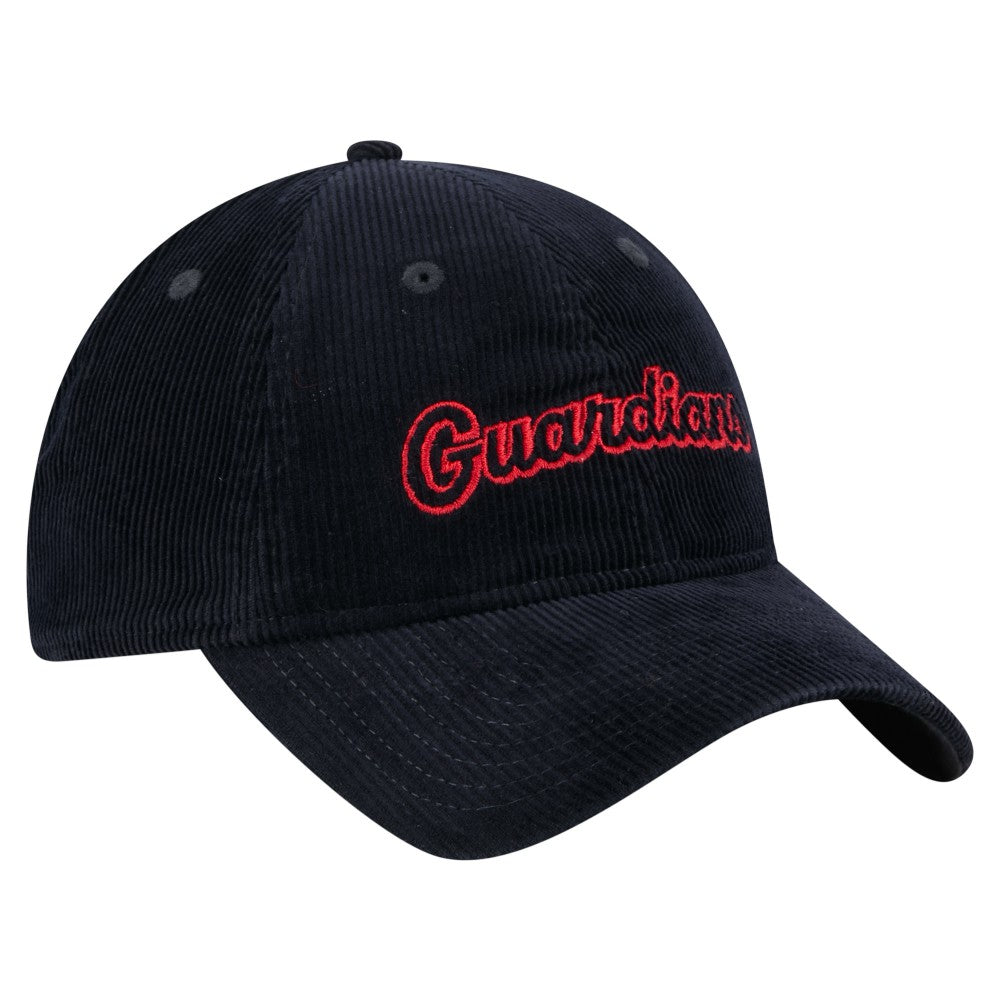 MLB Cleveland Guardians New Era Women's Corduroy 9TWENTY Adjustable Hat