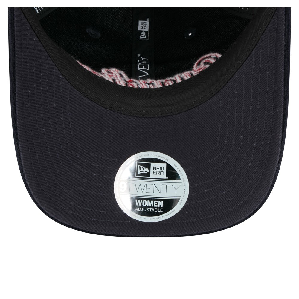 MLB Cleveland Guardians New Era Women's Corduroy 9TWENTY Adjustable Hat