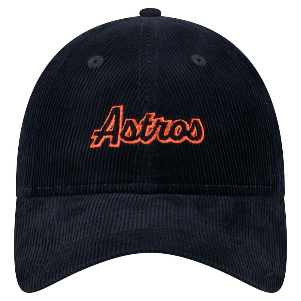 MLB Houston Astros New Era Women's Corduroy 9TWENTY Adjustable Hat