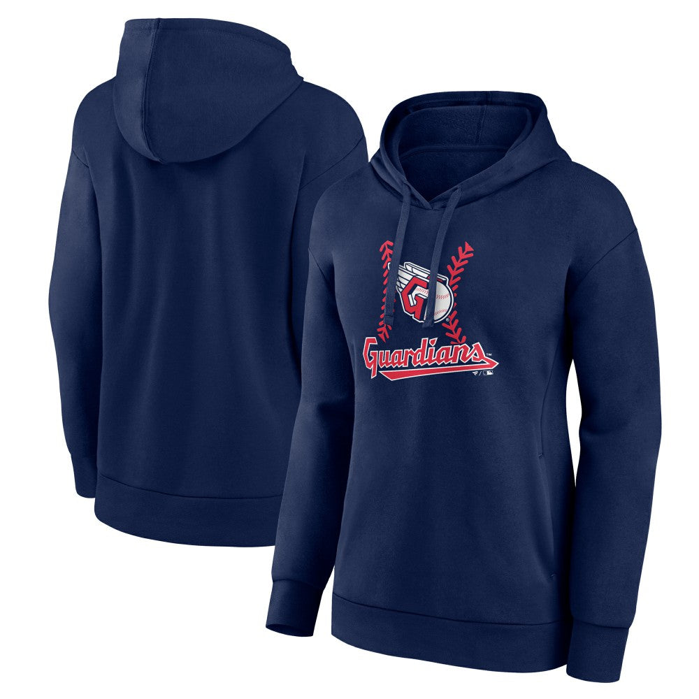 MLB Cleveland Guardians Women's Fastball Pullover Hoodie