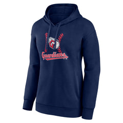 MLB Cleveland Guardians Women's Fastball Pullover Hoodie