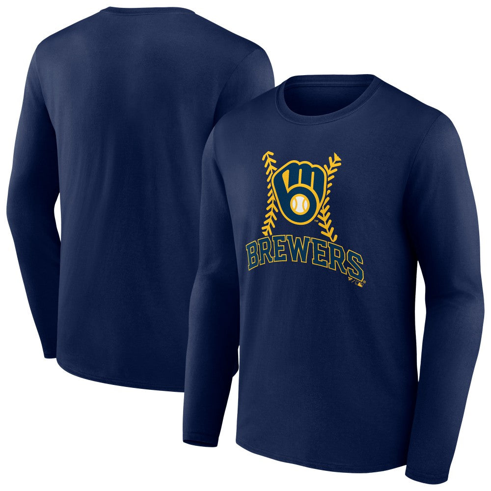 MLB Milwaukee Brewers Fastball Long Sleeve T-Shirt