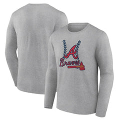 MLB Atlanta Braves Fastball Long Sleeve T-Shirt