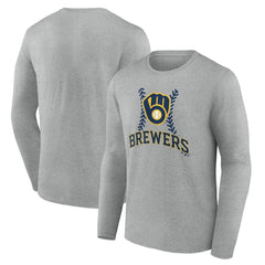 MLB Milwaukee Brewers Fastball Long Sleeve T-Shirt