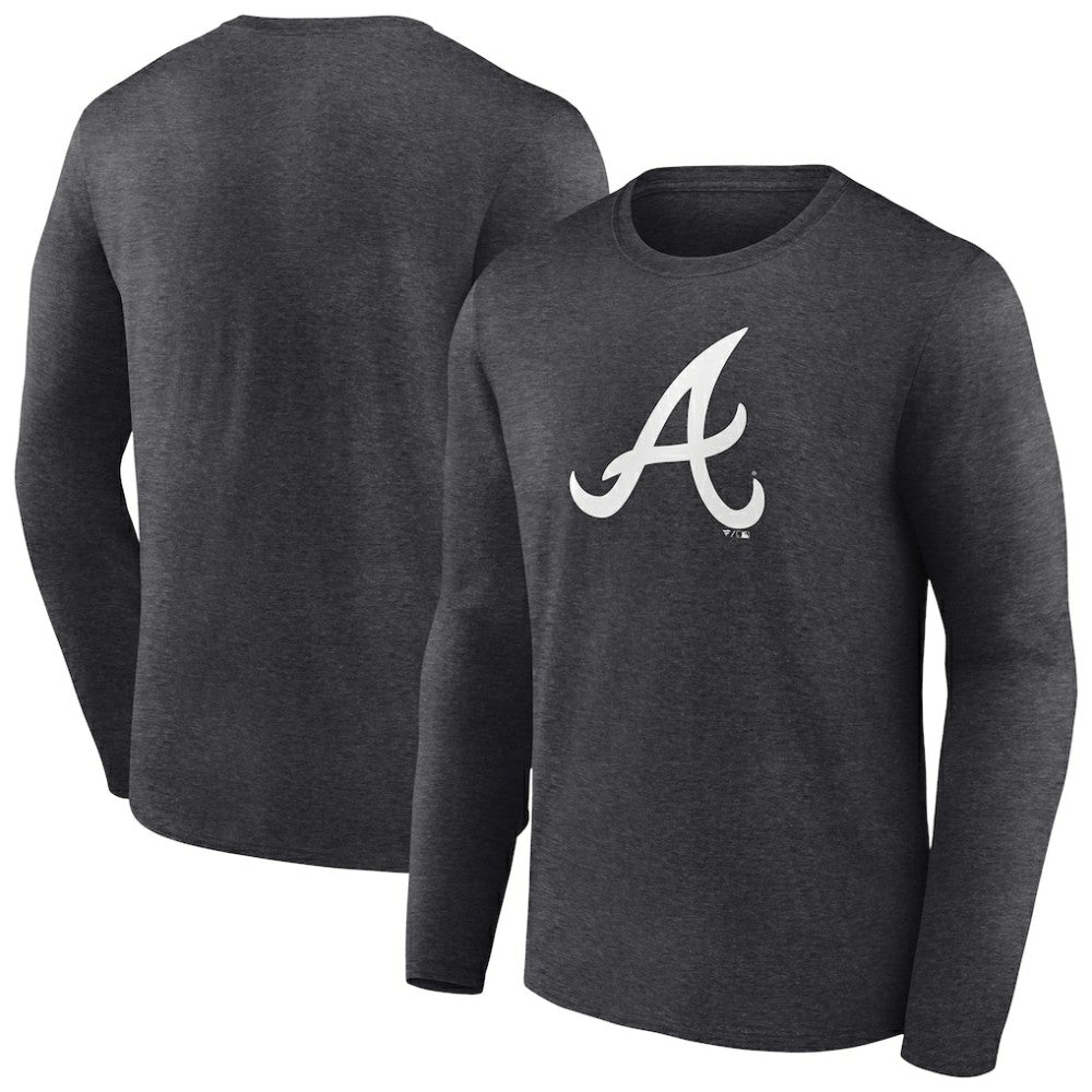 MLB Atlanta Braves Monochrome Long Sleeve T-Shirt