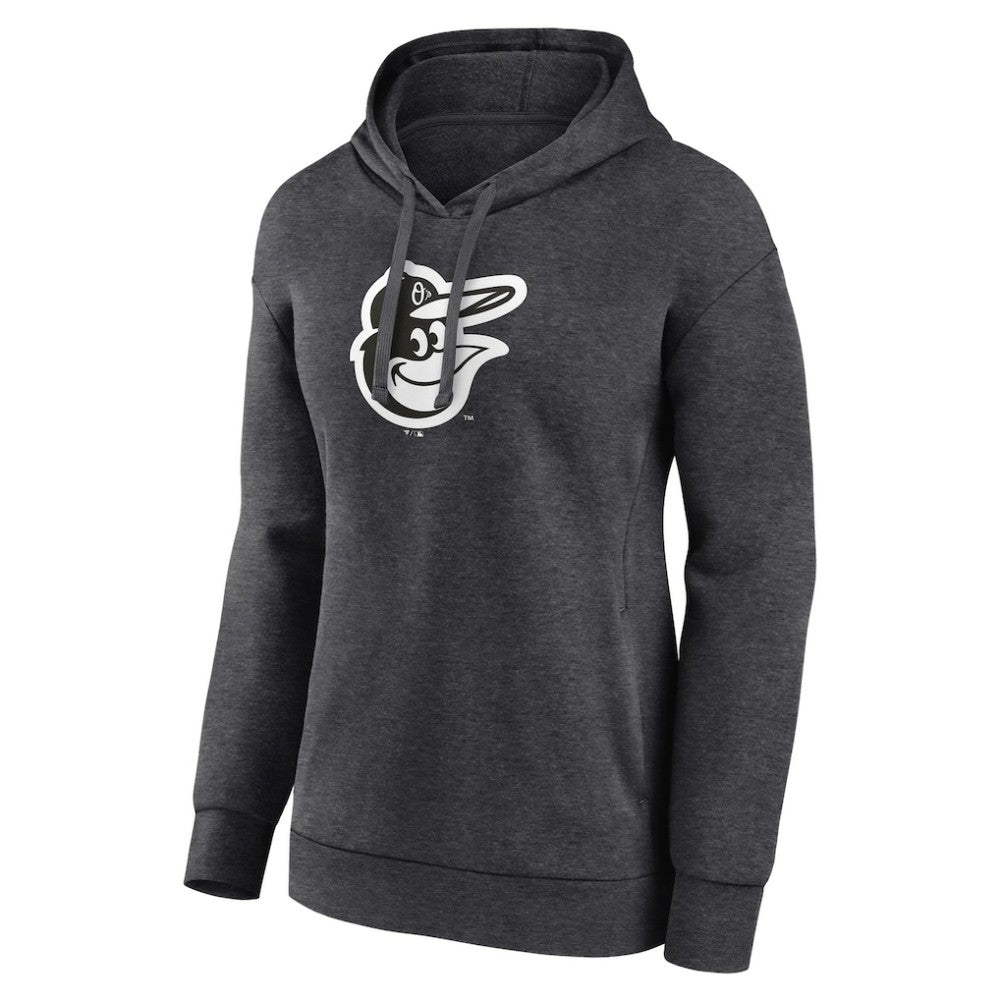 MLB Baltimore Orioles Women's Monochrome Pullover Hoodie