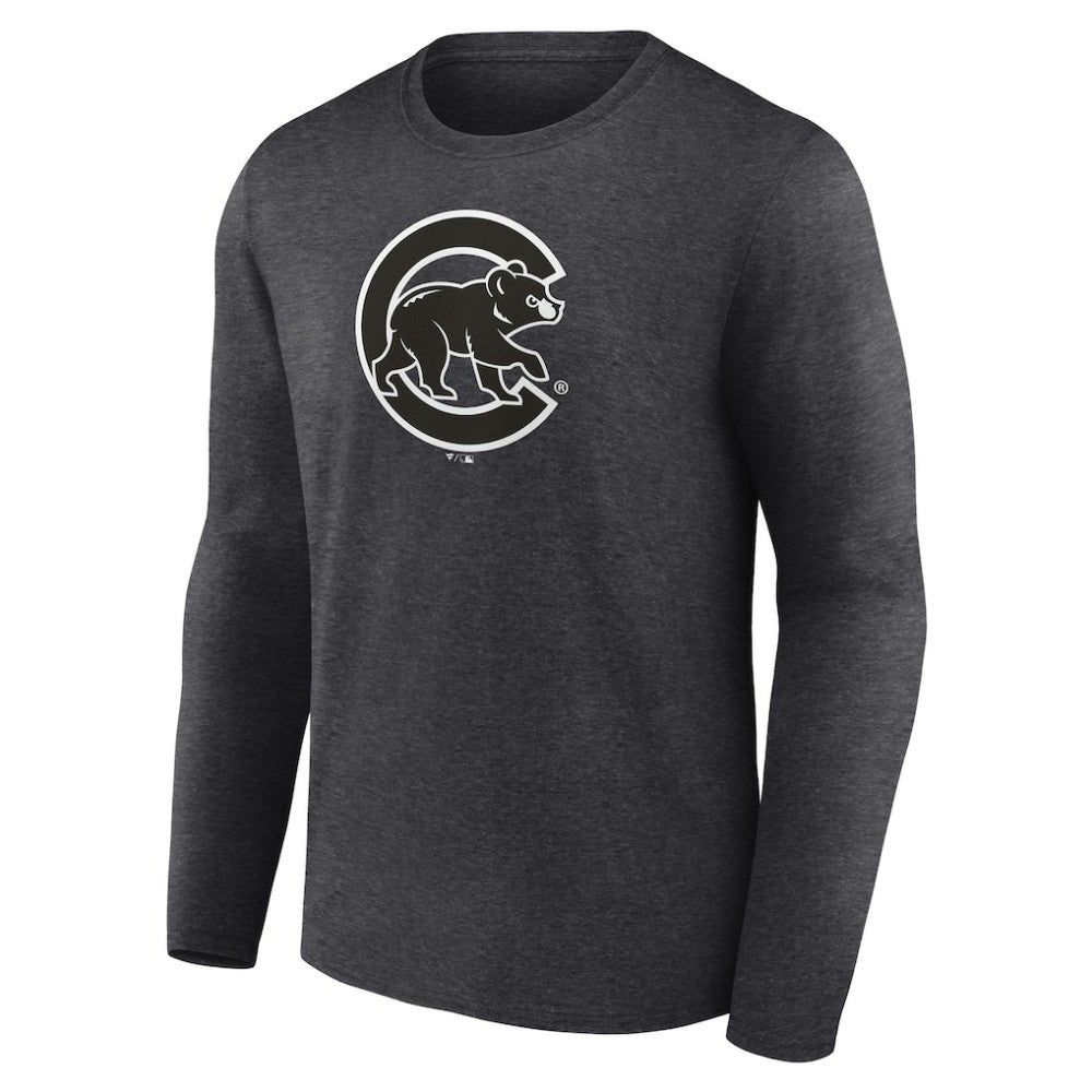 MLB Chicago Cubs Monochrome Long Sleeve T-Shirt