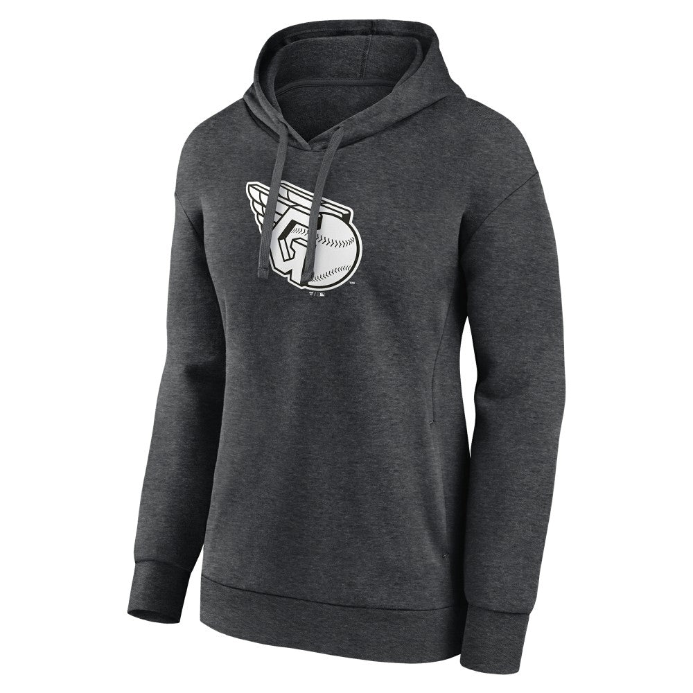 MLB Cleveland Guardians Women's Monochrome Pullover Hoodie