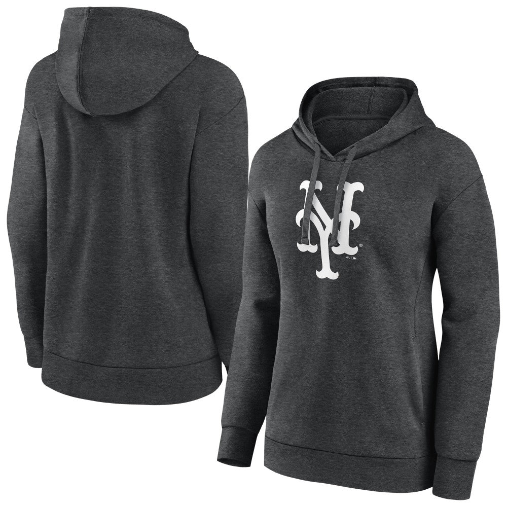 MLB New York Mets Women's Monochrome Pullover Hoodie
