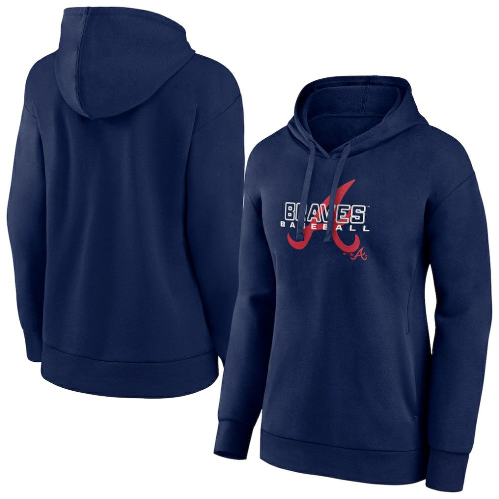 MLB Atlanta Braves Women's Stellar Pullover Hoodie