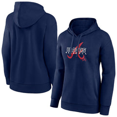 MLB Atlanta Braves Women's Stellar Pullover Hoodie