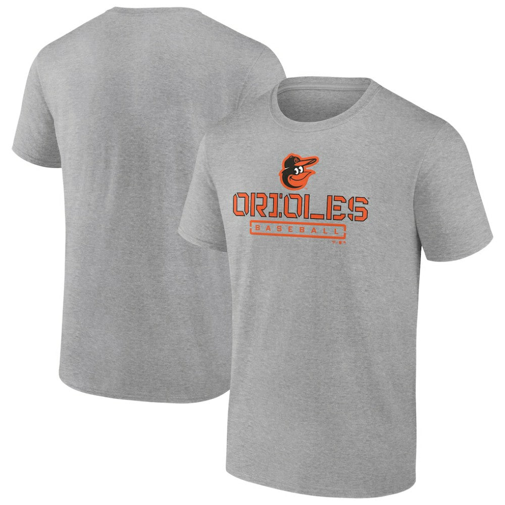 MLB Baltimore Orioles Evanston Stencil T-Shirt