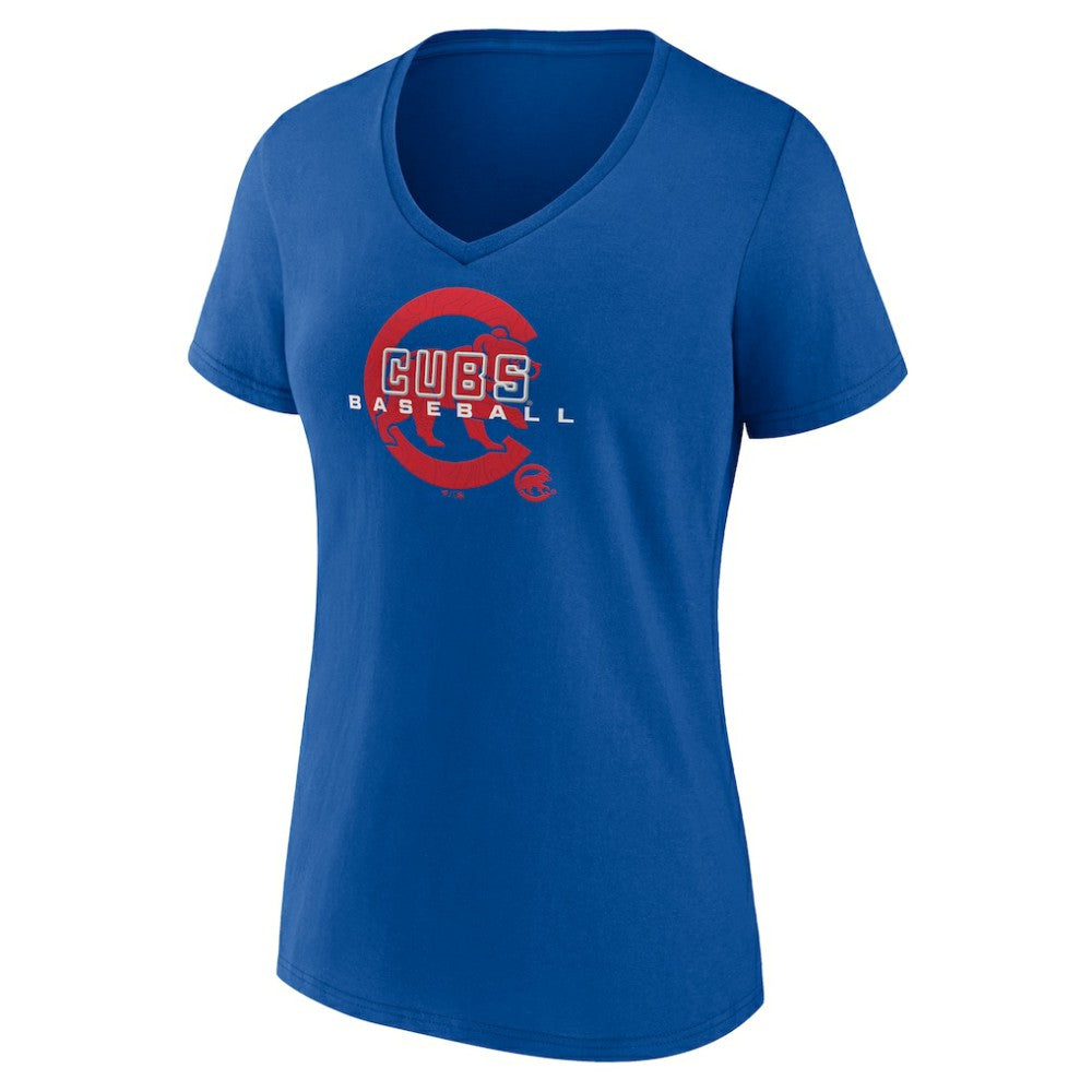 MLB Chicago Cubs Women's Stellar V-Neck T-Shirt