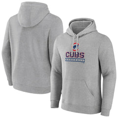 MLB Chicago Cubs Evanston Stencil Pullover Hoodie