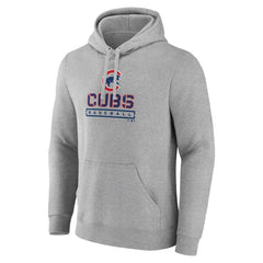 MLB Chicago Cubs Evanston Stencil Pullover Hoodie