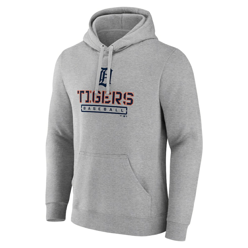 MLB Detroit Tigers Evanston Stencil Pullover Hoodie