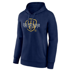MLB Milwaukee Brewers Women's Stellar Pullover Hoodie