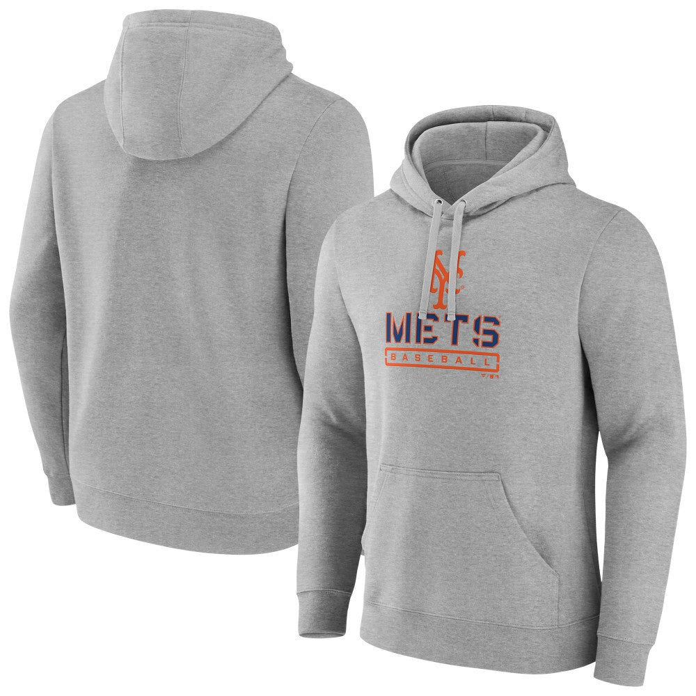 MLB New York Mets Evanston Stencil Pullover Hoodie