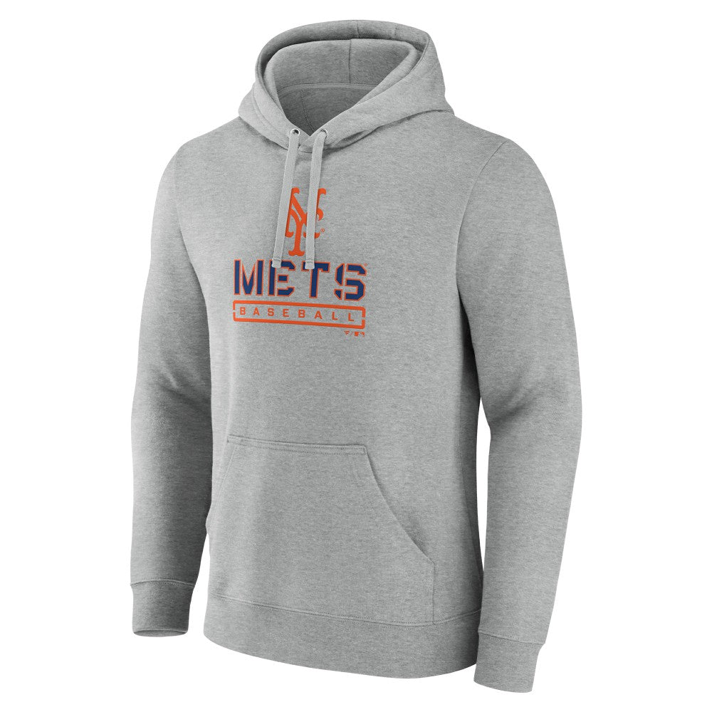 MLB New York Mets Evanston Stencil Pullover Hoodie