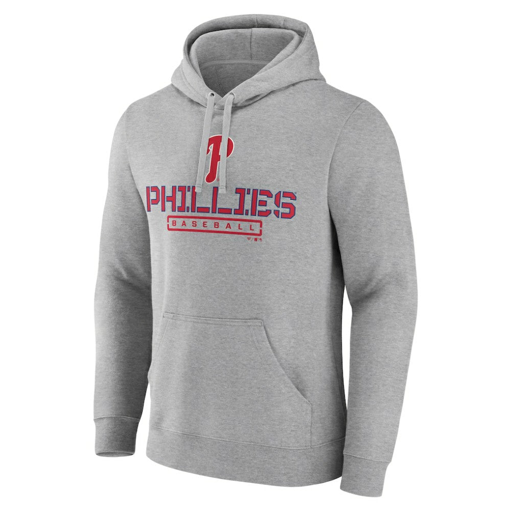 MLB Philadelphia Phillies Evanston Stencil Pullover Hoodie