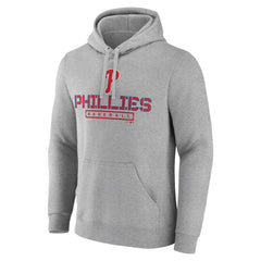 MLB Philadelphia Phillies Evanston Stencil Pullover Hoodie