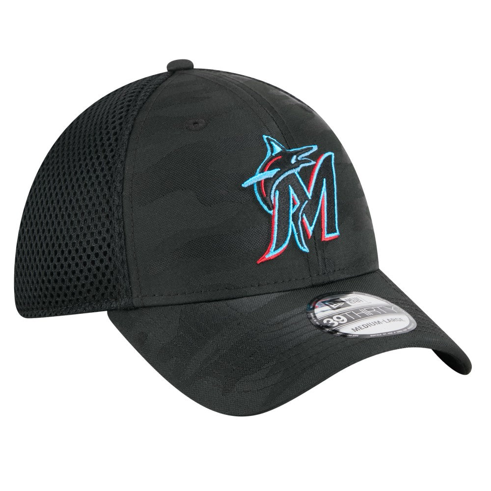 MLB Miami Marlins New Era Subtle Camo 39THIRTY Flex Hat