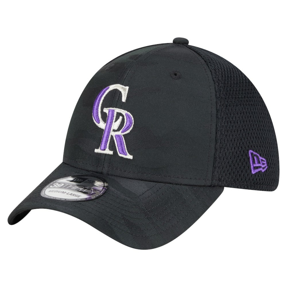 MLB Colorado Rockies New Era Subtle Camo 39THIRTY Flex Hat